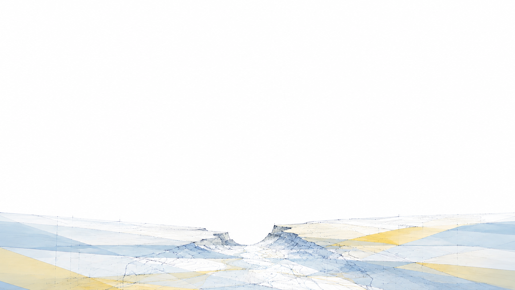 Filigrane topografische Landschaft mit einer Öffnung an einer Schwelle